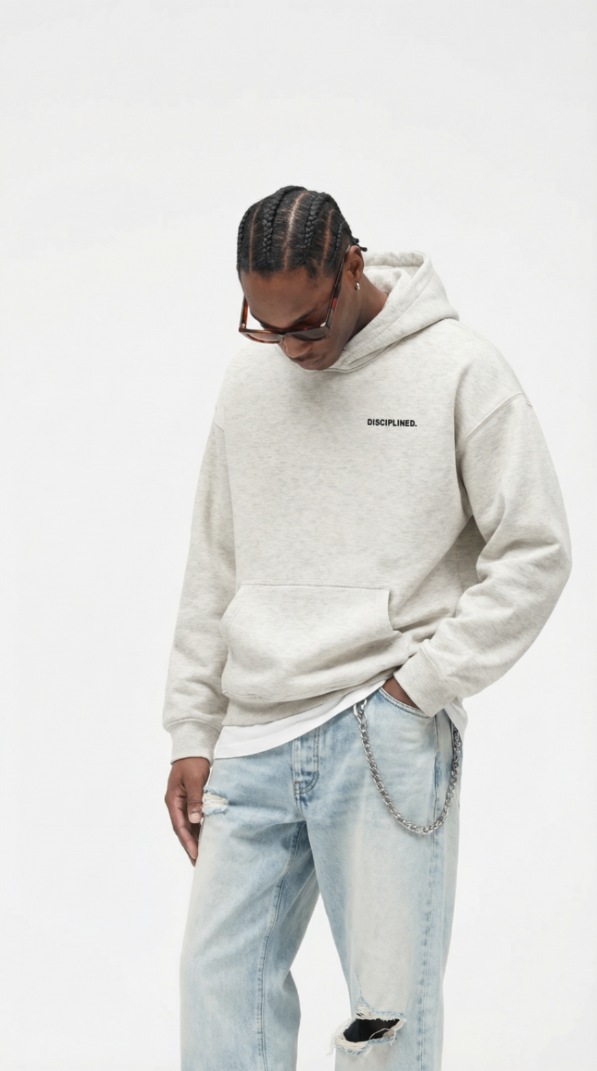 Oversize Fleeced Hoodie — krzy