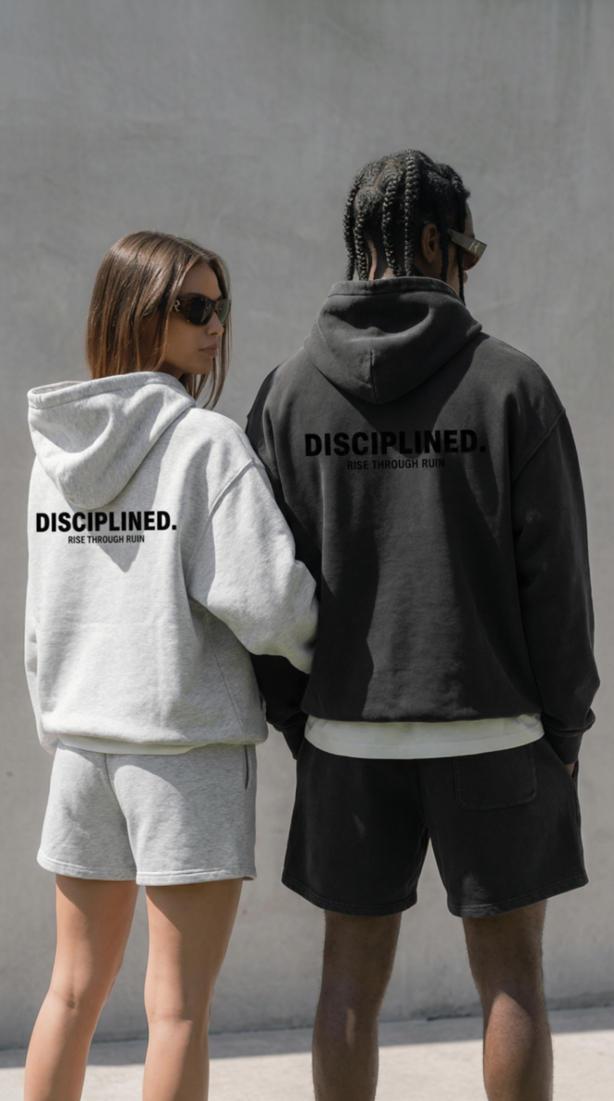 DISCIPLINED. Oversize Hoodie 350 GSM — alt view